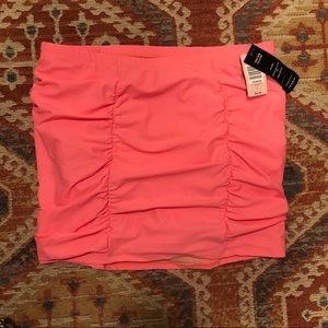 Torrid plus size swim skirt